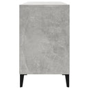 vidaXL betonszürke szerelt fa cipőszekrény 102x36x60 cm