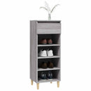 vidaXL szürke sonoma színű szerelt fa cipősszekrény 40x36x105 cm