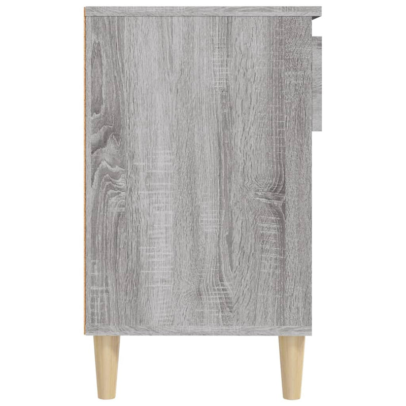 vidaXL szürke sonoma színű szerelt fa cipősszekrény 102x36x60 cm