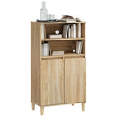 vidaXL sonoma tölgyszínű szerelt fa magasszekrény 60 x 36 x 110 cm