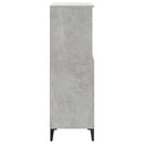 vidaXL betonszürke szerelt fa magasszekrény 60 x 36 x 110 cm