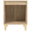 vidaXL 2 db sonoma tölgy éjjeliszekrény 40 x 35 x 50 cm