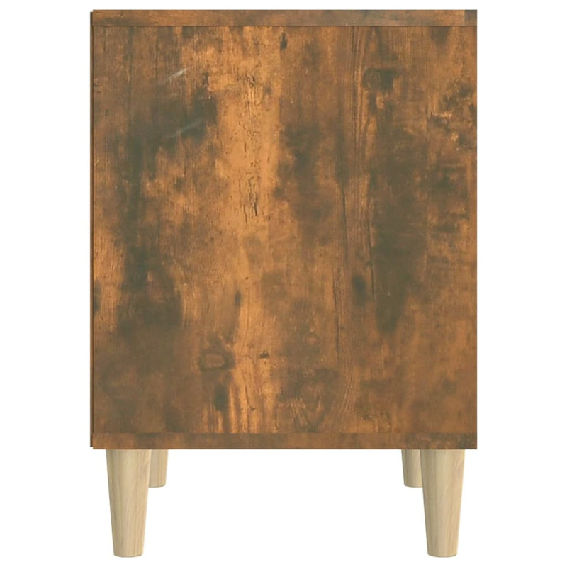 vidaXL füstös tölgy színű éjjeliszekrény 40x35x50 cm