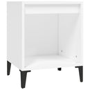 vidaXL 2 db fehér éjjeliszekrény 40 x 35 x 50 cm
