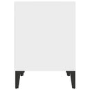 vidaXL 2 db fehér éjjeliszekrény 40 x 35 x 50 cm