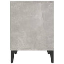 vidaXL 2 db betonszürke éjjeliszekrény 40x35x50 cm