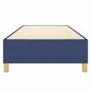 vidaXL rugós ágykeret kék 80x200 cm szövet