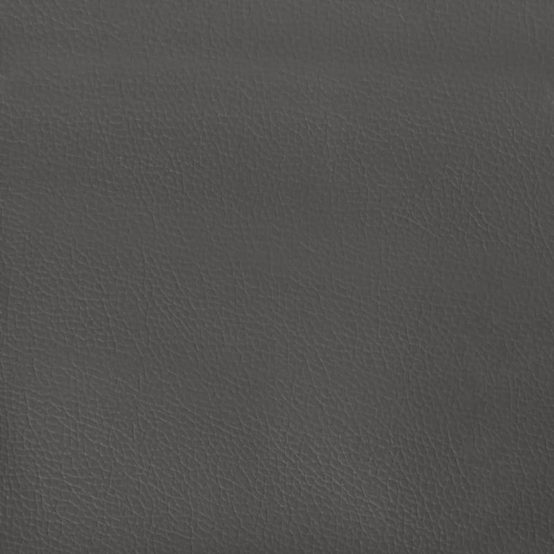 vidaXL szürke műbőr rugós ágykeret 80 x 200 cm