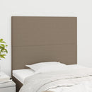 vidaXL bézs színű szövet fejtámla 80x5x118/128 cm