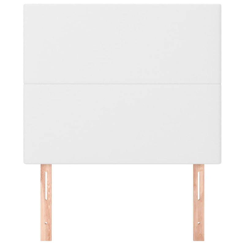vidaXL 2 db fehér műbőr fejtámla 80 x 5 x 78/88 cm