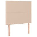 vidaXL 2 db cappuccino színű műbőr fejtámla 90 x 5 x 78/88 cm