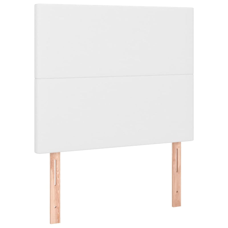 vidaXL 2 db fehér műbőr fejtámla 100x5x78/88 cm