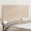 vidaXL műbőr fejtámla Cappuccino 144x5x118/128 cm