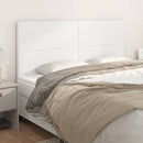 vidaXL fehér műbőr fejtámla 180x5x118/128 cm