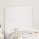 vidaXL fehér műbőr fejtámla 100 x 5 x 118/128 cm
