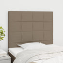 vidaXL bézs színű szövet fejtámla 90 x 5 x 118/128 cm