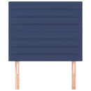 vidaXL kék szövet fejtámla 90x5x118/128 cm