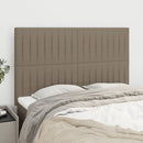 vidaXL szürke szövet fejtámla 144x5x118/128 cm