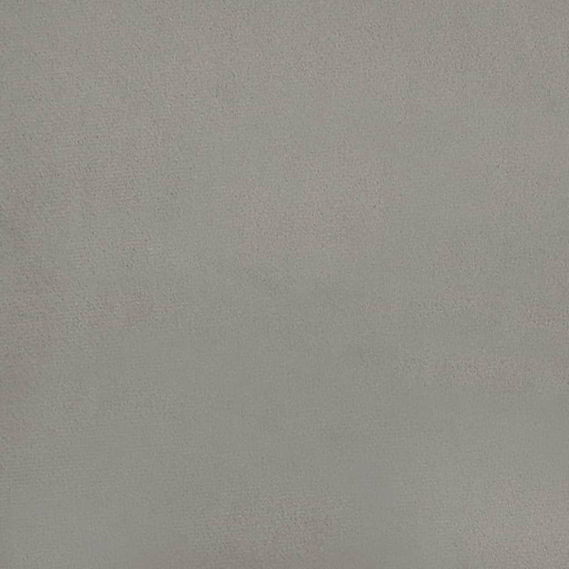 vidaXL 4 db világosszürke bársony fejtámla 80 x 5 x 78/88 cm