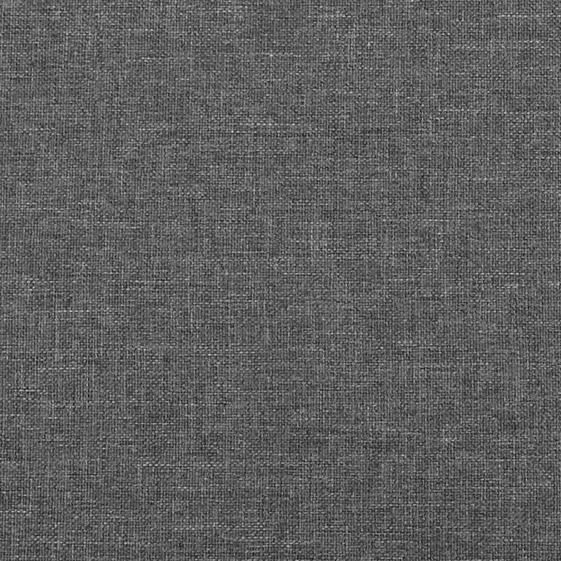 vidaXL 4 db sötétszürke szövet fejtámla 90x5x78/88 cm