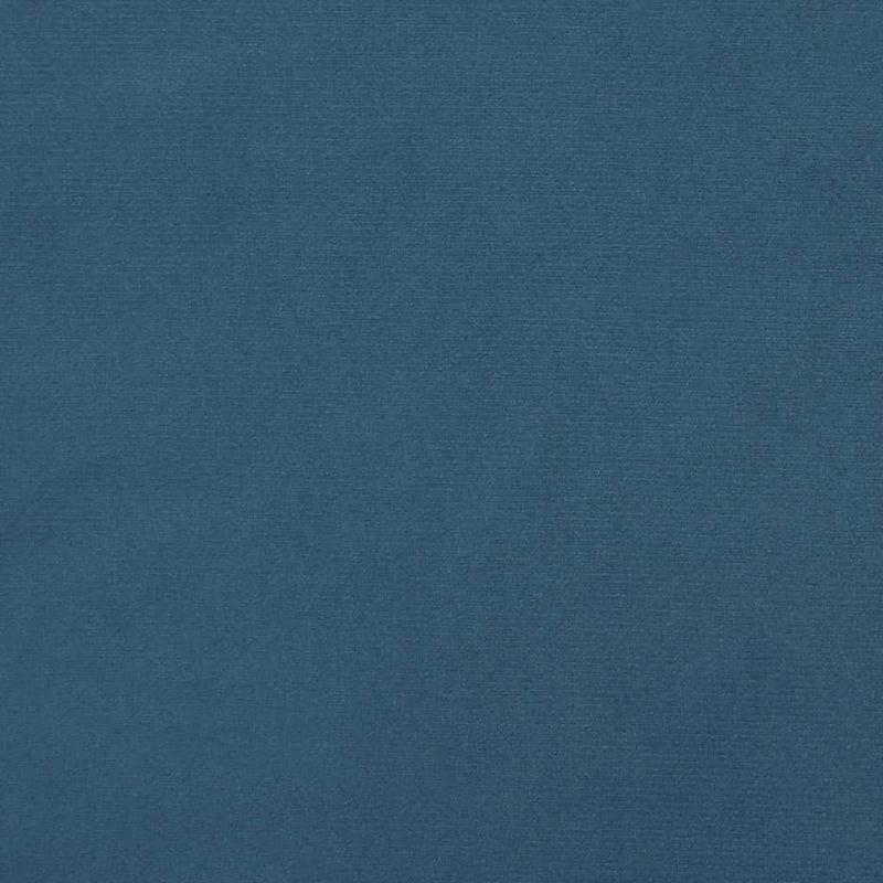 vidaXL sötétkék bársony fejtámla 80x5x118/128 cm