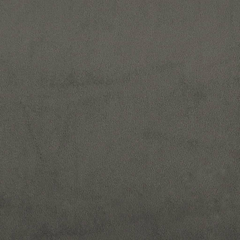 vidaXL 4 db sötétszürke bársony fejtámla 80 x 5 x 78/88 cm