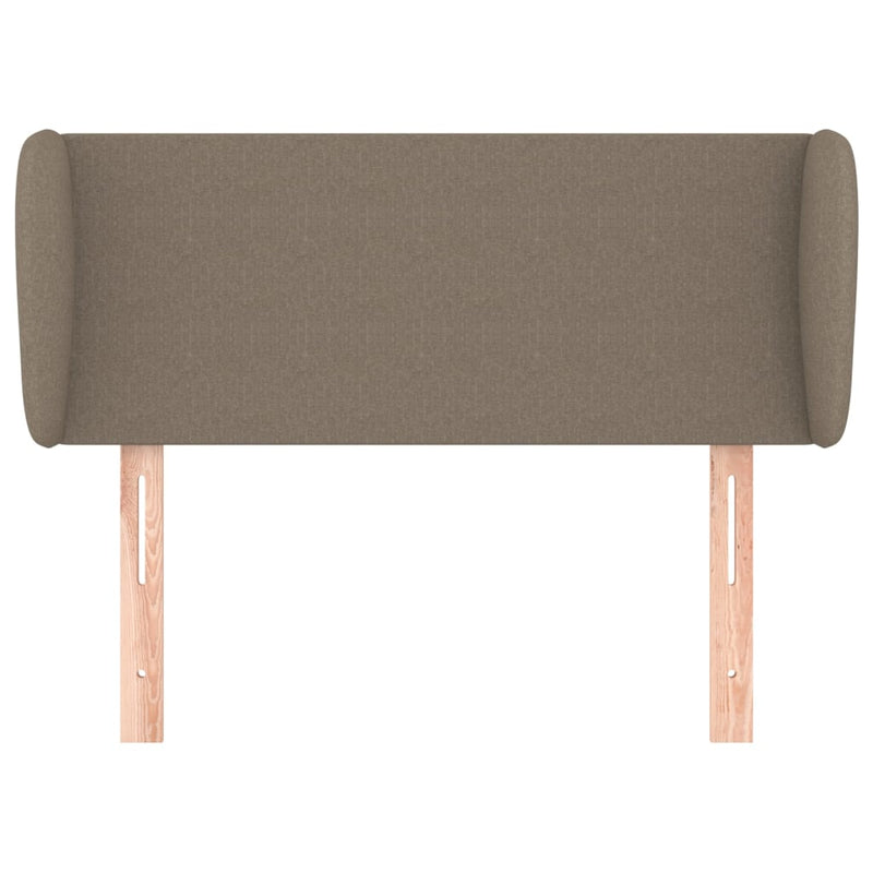 vidaXL tópszínű szövet fejtámla 83x23x78/88 cm