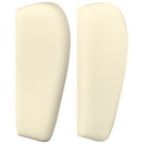 vidaXL krémszínű műbőr szárnyas fejtámla 83x23x78/88 cm