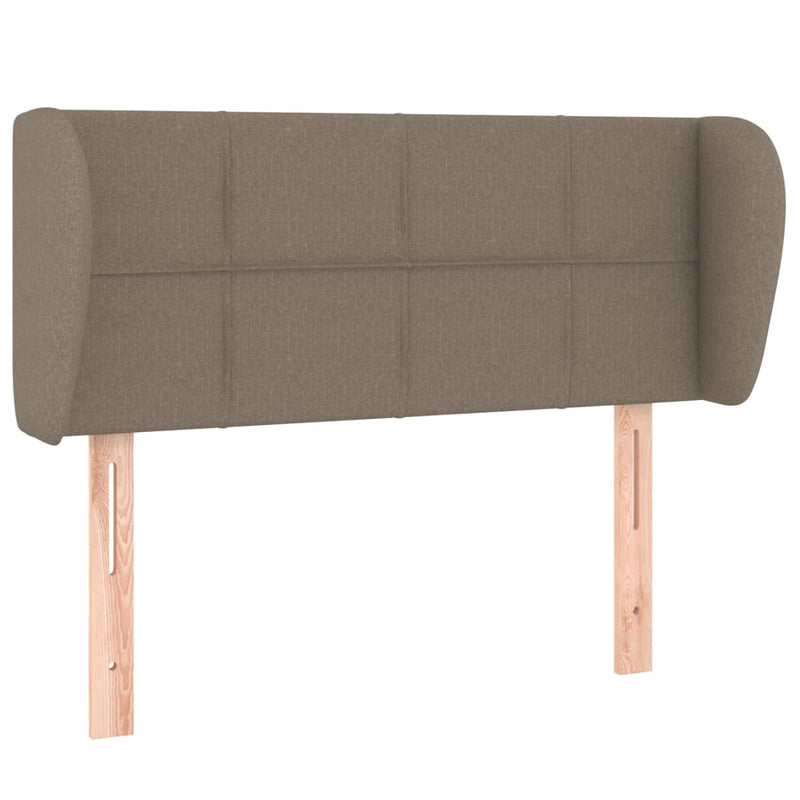 vidaXL tópszínű szövet fejtámla 83x23x78/88 cm