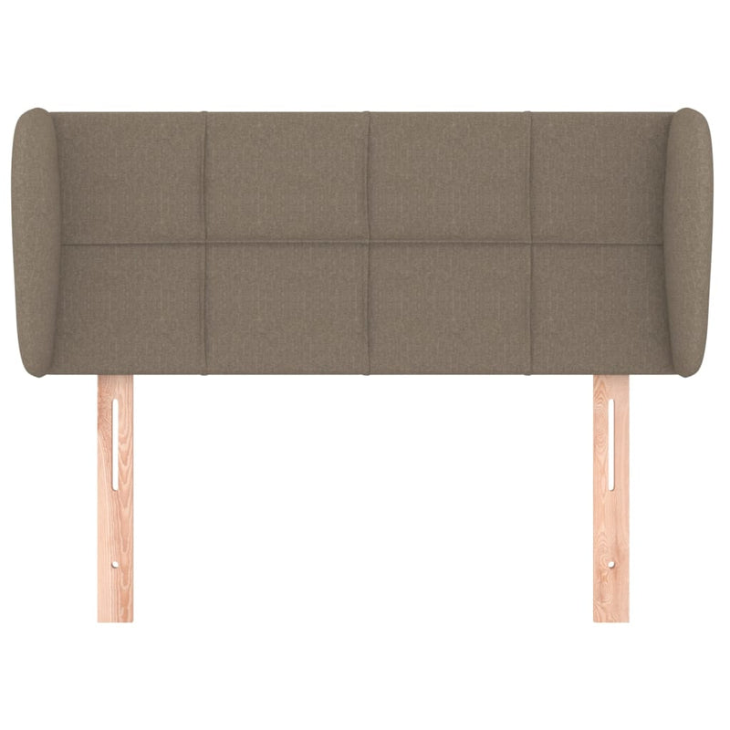 vidaXL tópszínű szövet fejtámla 83x23x78/88 cm