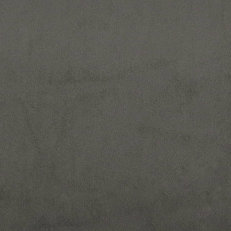 vidaXL sötétszürke bársony fejtámla szárnyakkal 163x23x78/88 cm