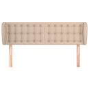 vidaXL cappuccino műbőr szárnyas fejtámla 147x23x78/88 cm