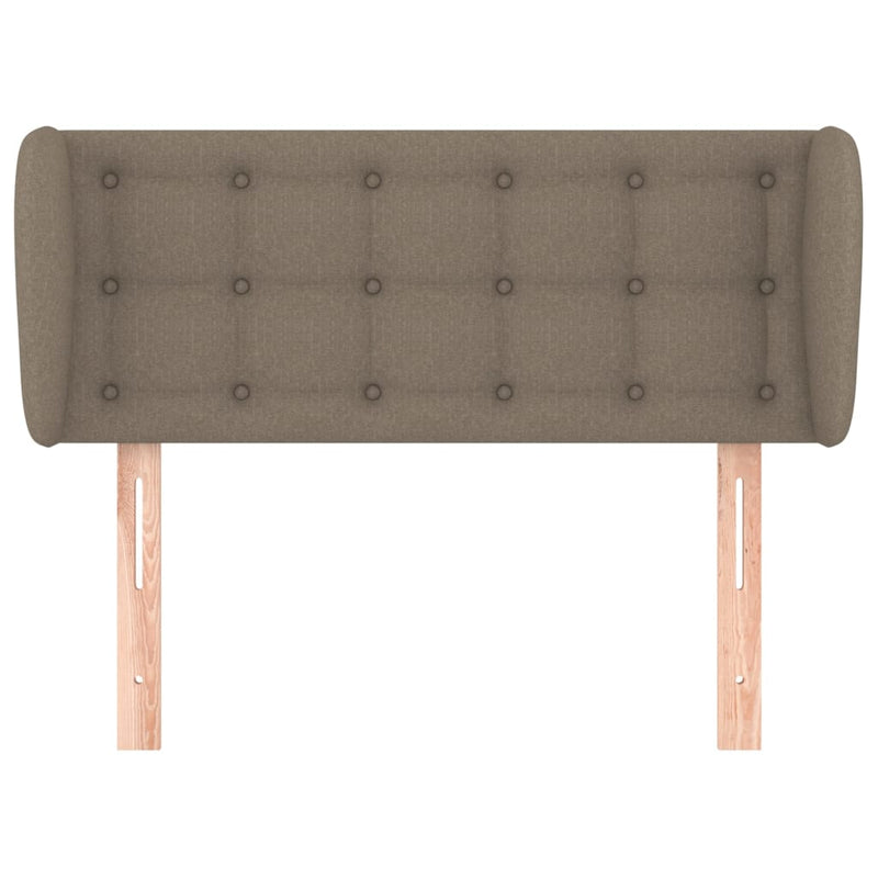 vidaXL tópszínű szövet fejtámla 83x23x78/88 cm