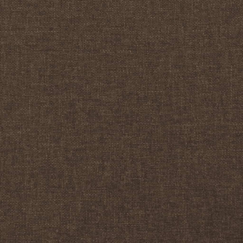 vidaXL sötétbarna szövet fejtámla szárnyakkal 83 x 23 x 118/128 cm