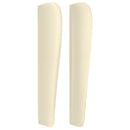 vidaXL krémszínű műbőr fejtámla szárnyakkal 163x23x118/128 cm