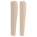 vidaXL cappuccino műbőr fejtámla szárnyakkal 183x23x118/128 cm