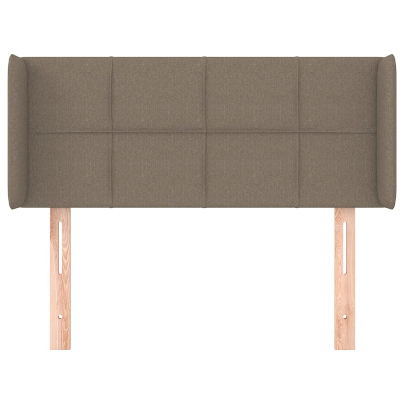 vidaXL tópszínű szövet fejtámla 83x16x78/88 cm