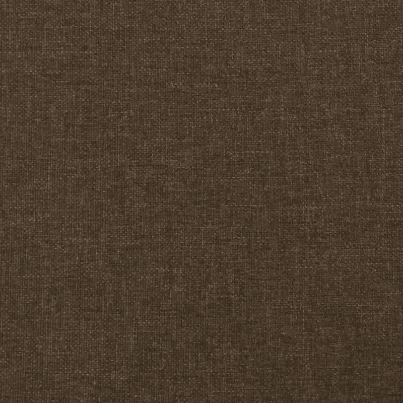 vidaXL sötétbarna szövet fejtámla 103x16x78/88 cm