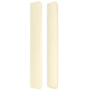 vidaXL krémszínű műbőr fejtámla szárnyakkal 83x16x118/128 cm