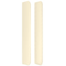 vidaXL krémszínű műbőr fejtámla szárnyakkal 103x16x118/128 cm