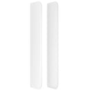 vidaXL fehér műbőr fejtámla szárnyakkal 163x16x118/128 cm