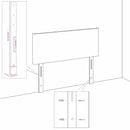 vidaXL zöld bársony fejtámla szárnyakkal 163x16x118/128 cm