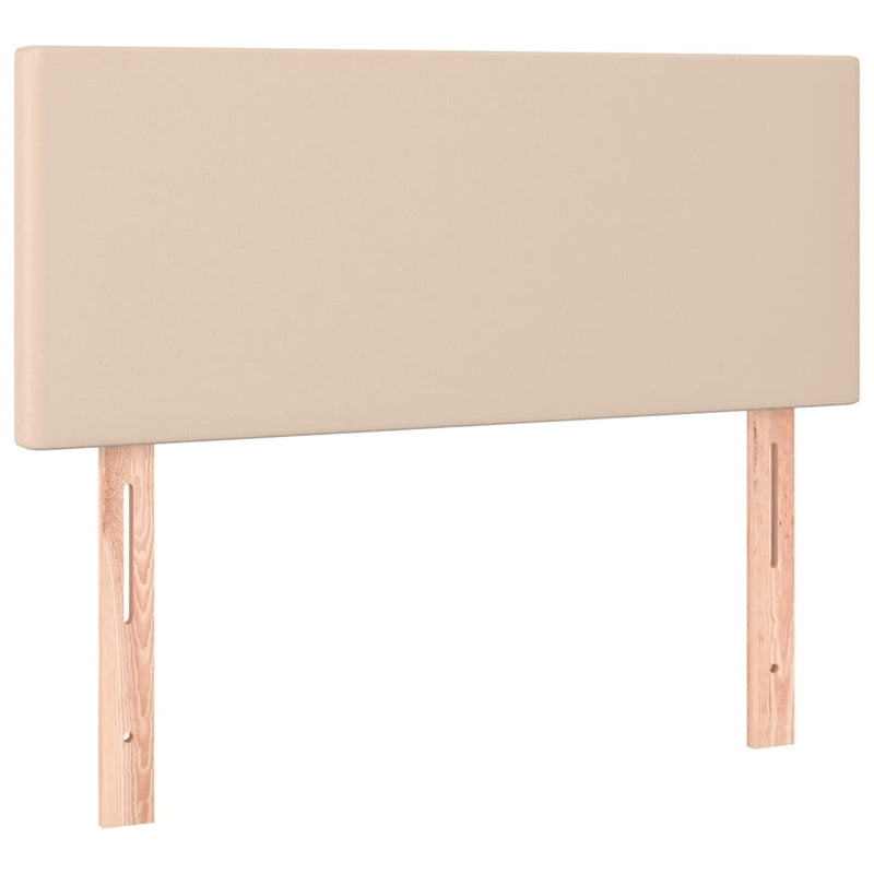 vidaXL fekete műbőr LED-es fejtámla 90 x 5 x 78/88 cm