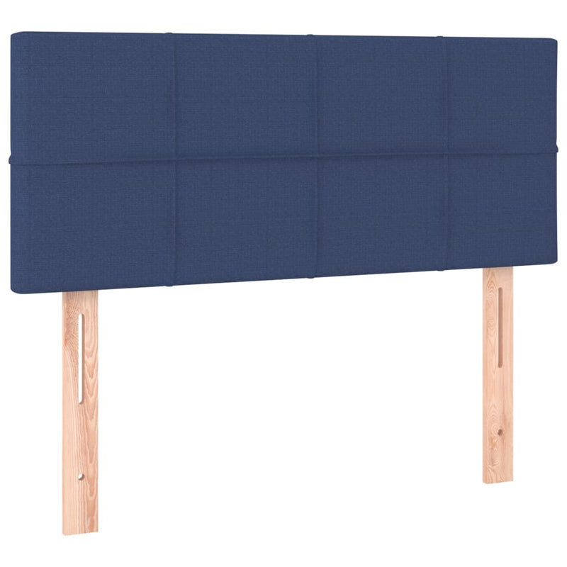 vidaXL kék szövet LED-es fejtámla 80 x 5 x 78/88 cm
