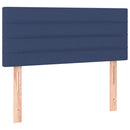 vidaXL kék szövet LED-es fejtámla 100x5x78/88 cm