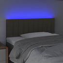 vidaXL tópszínű szövet LED-es fejtámla 80 x 5 x 78/88 cm