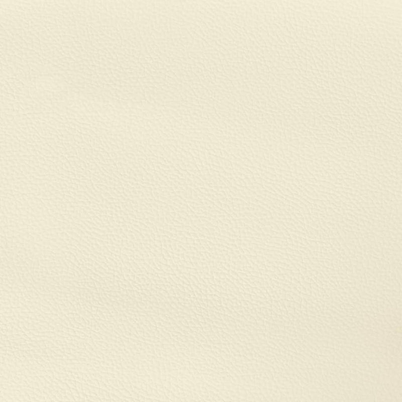 vidaXL krémszínű műbőr ágykeret fejtámlával 90x190 cm