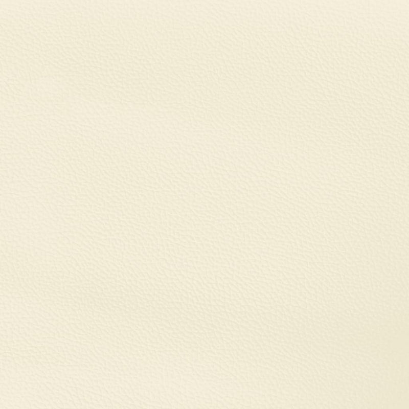 vidaXL krémszínű műbőr ágykeret fejtámlával 160 x 200 cm