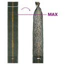 vidaXL 10 db sötétzöld HDPE homokzsákok 103 x 25 cm