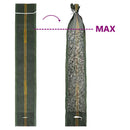vidaXL 25 db sötétzöld HDPE homokzsák 103 x 25 cm